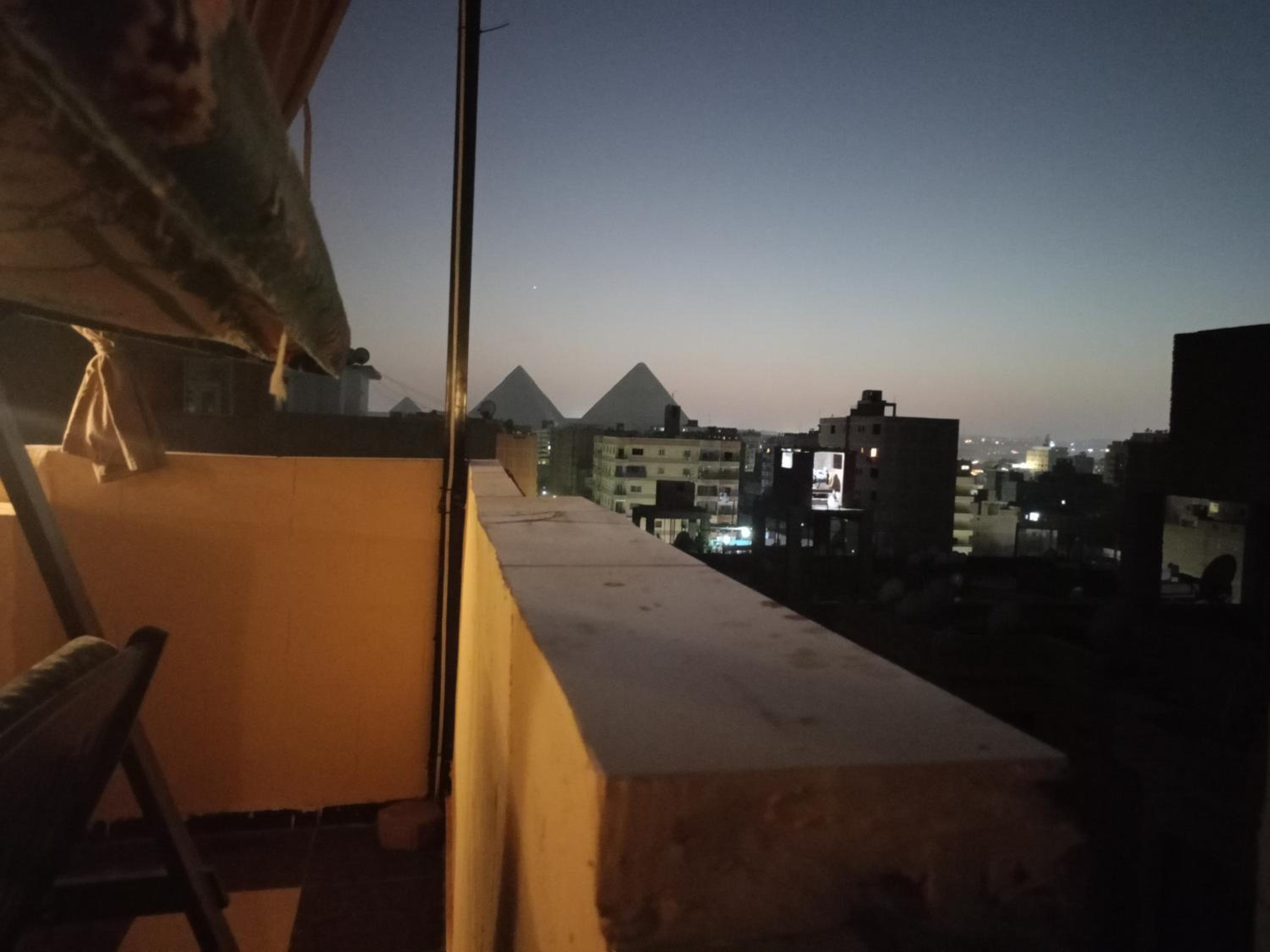 Pyramids Terrace Hostel View