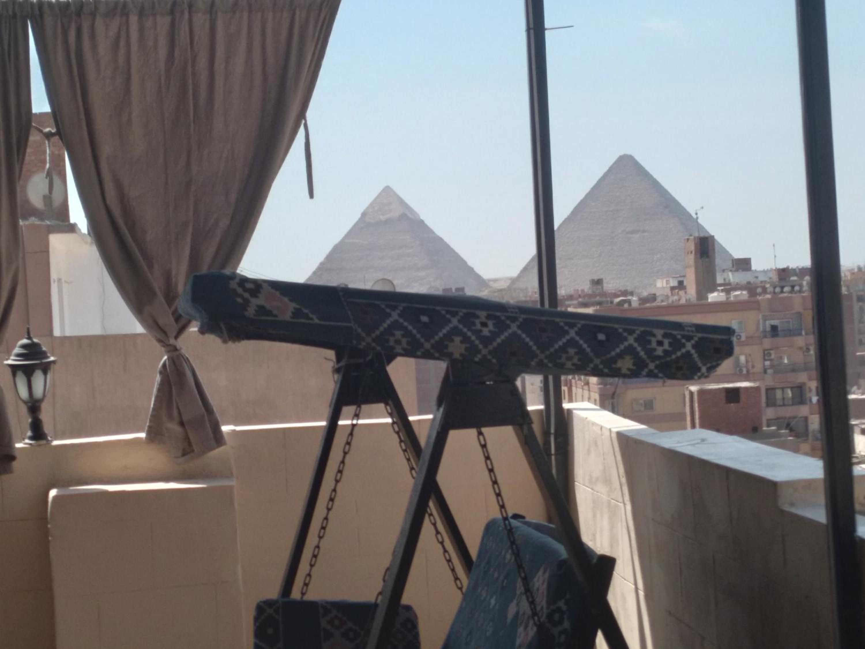 Pyramids Terrace Hostel View