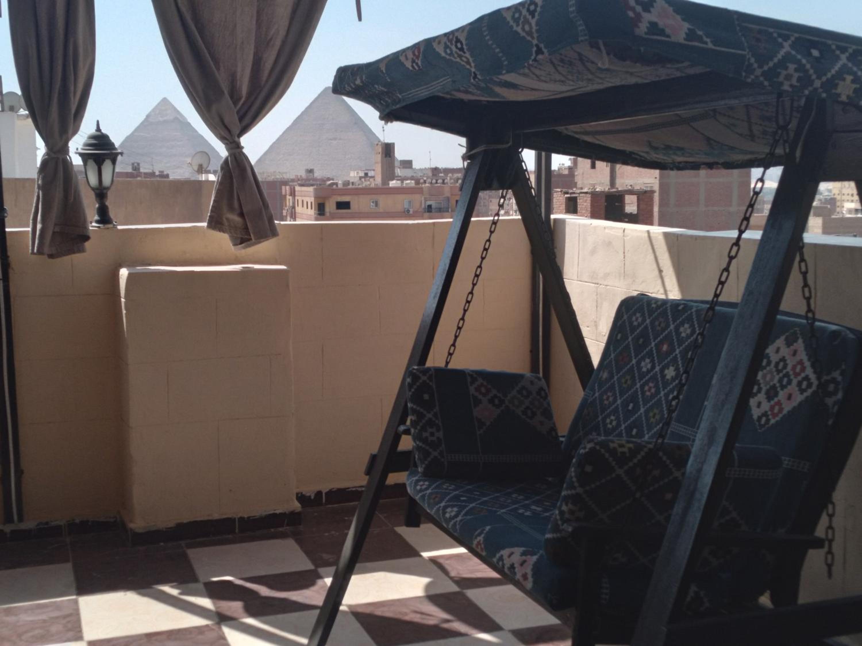 Pyramids Terrace Hostel View