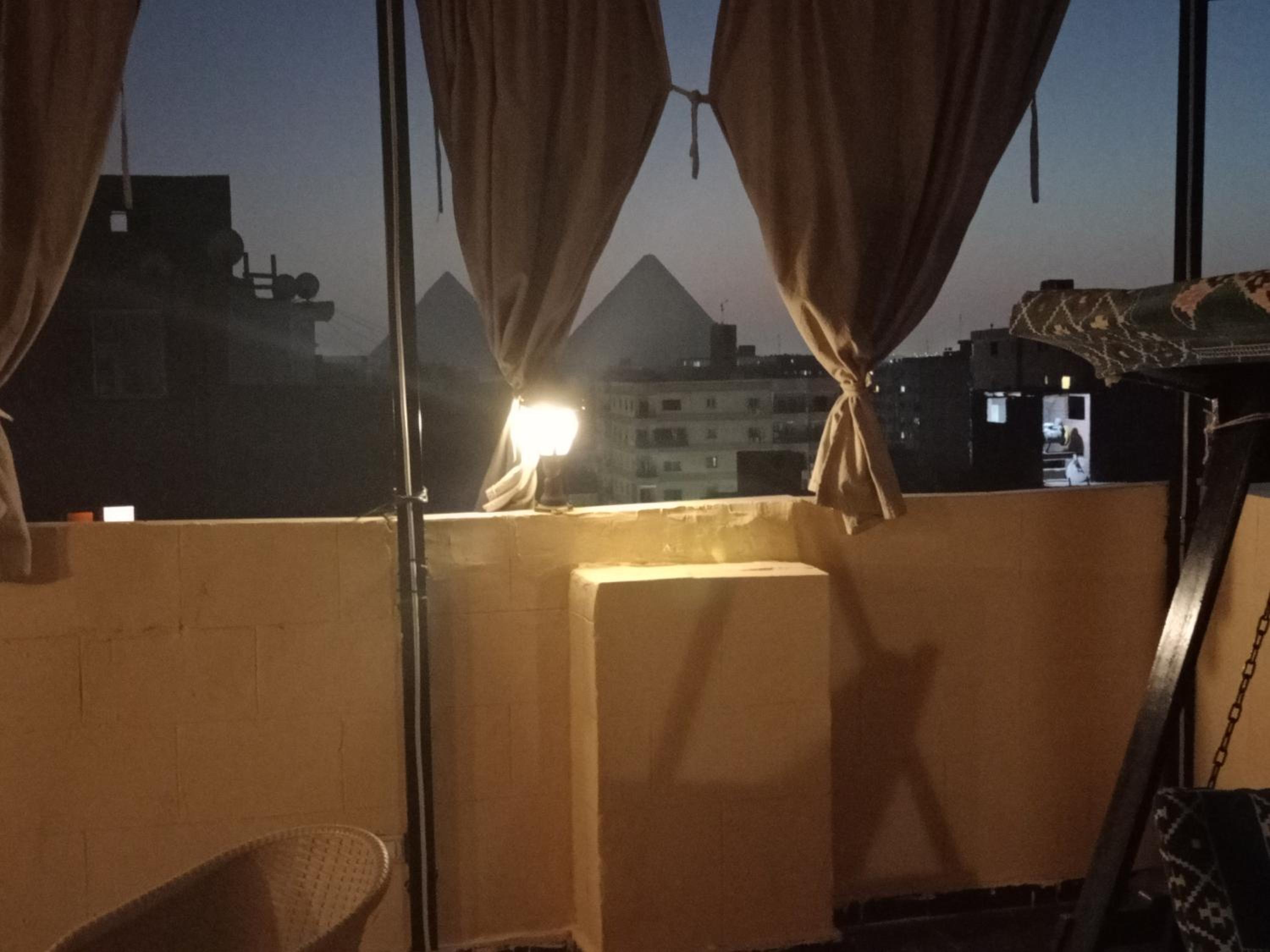 Pyramids Terrace Hostel View