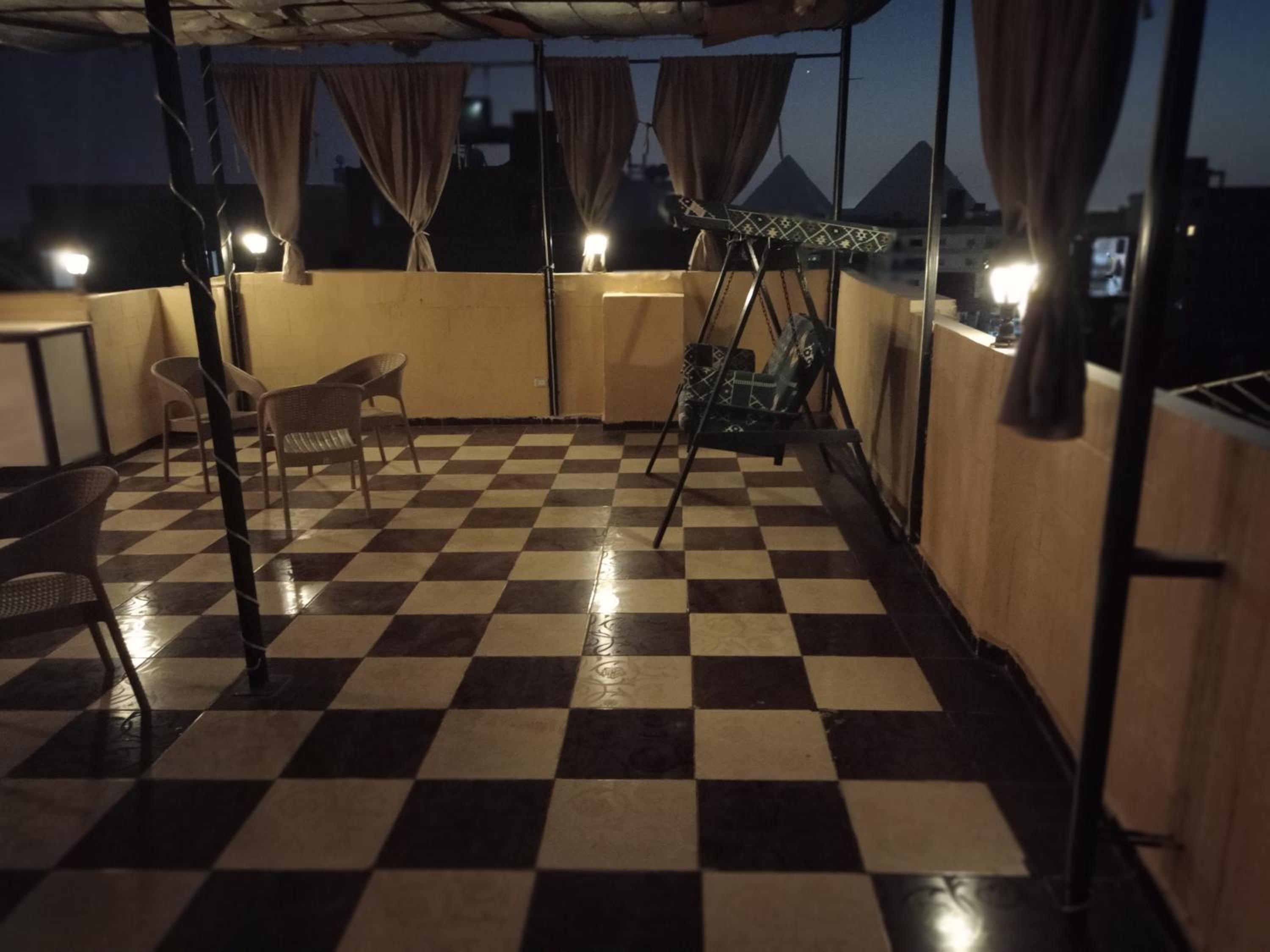 Pyramids Terrace Hostel View