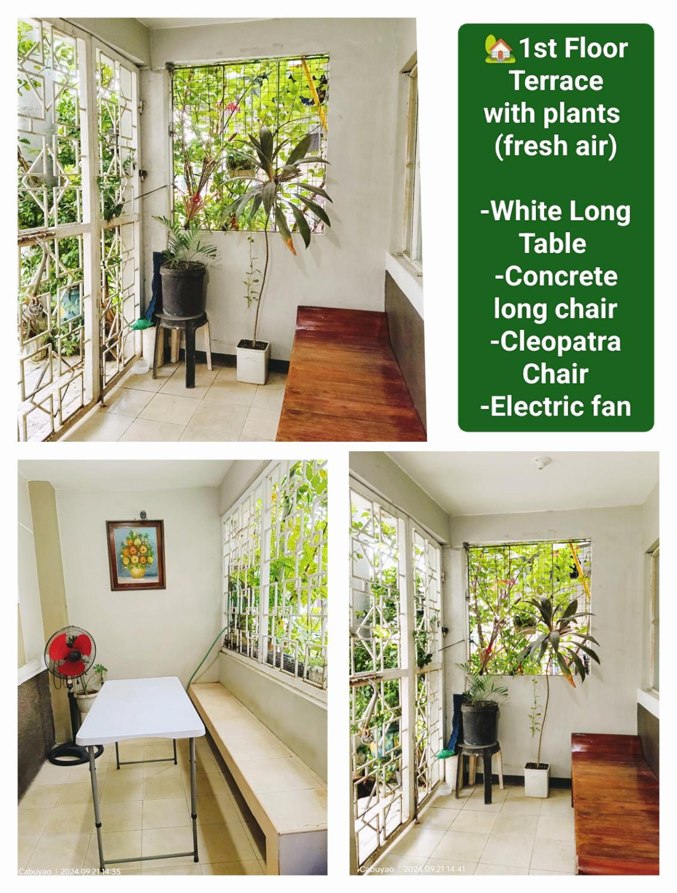 Family Airconditioned Room with Balcony & Parking in Cabuyao 2-storey house view 3