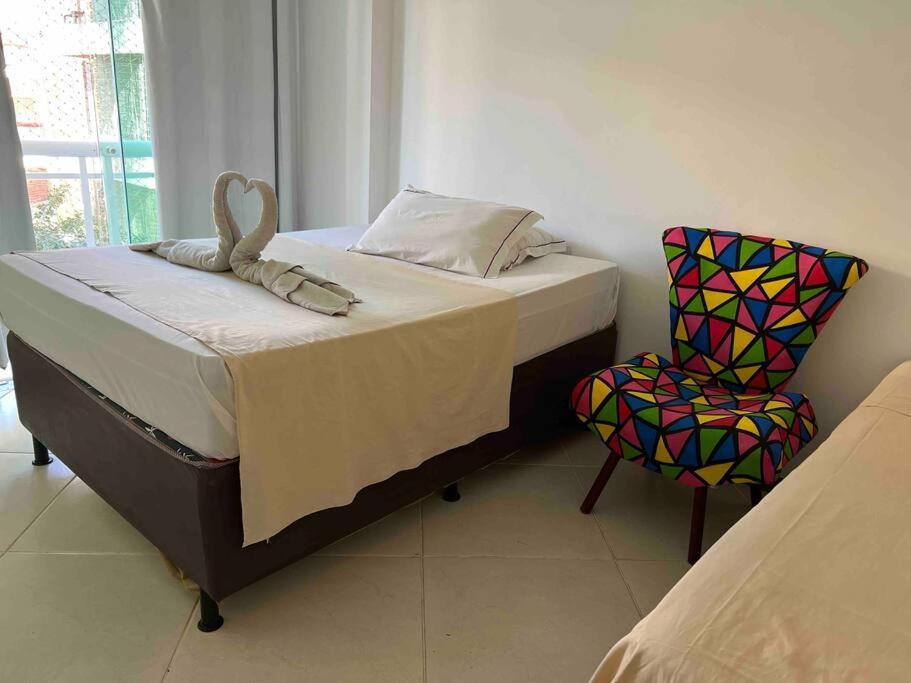 Apartamento com 2 quartos a 50m da Praia do Forte!