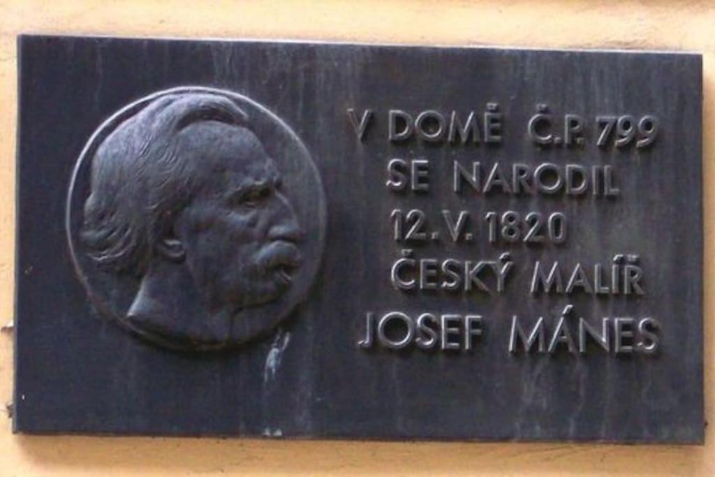 Josef Manes birth house, All Sights Walkable, Old Town Square