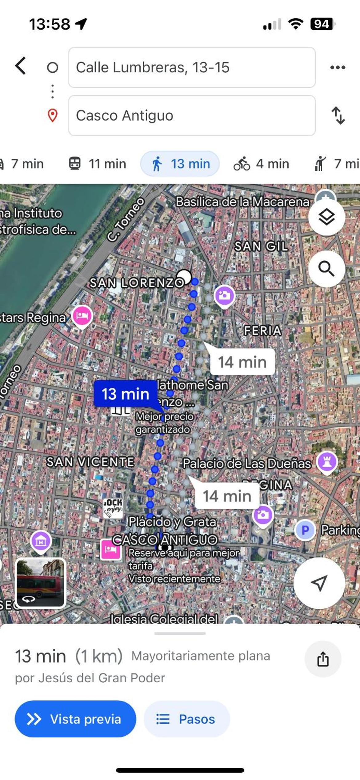 Apartamento en Lumbreras-Alameda
