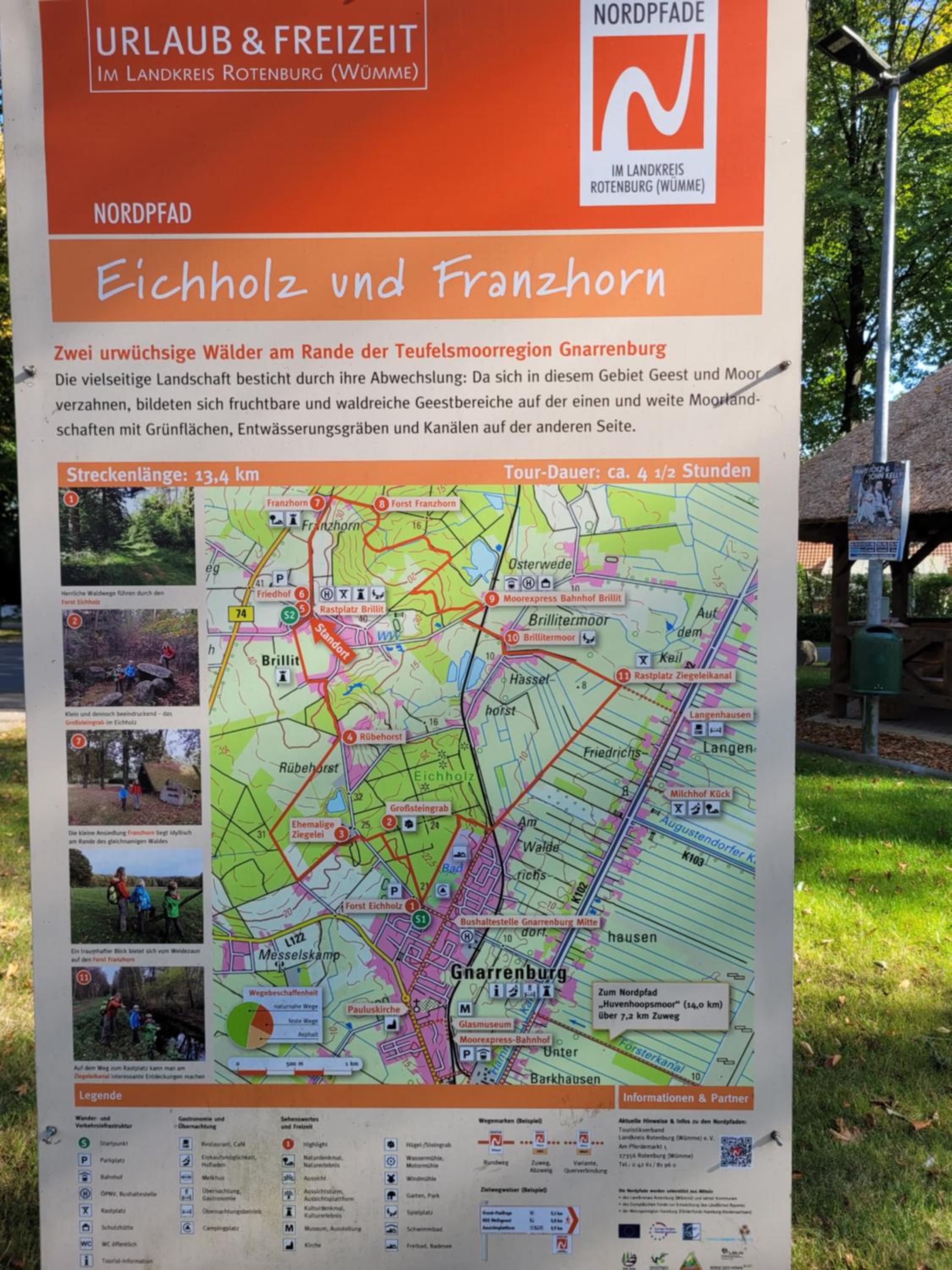 Ferienwohnung Moin Moor mit Klima, Fussbodenheizung und WLAN