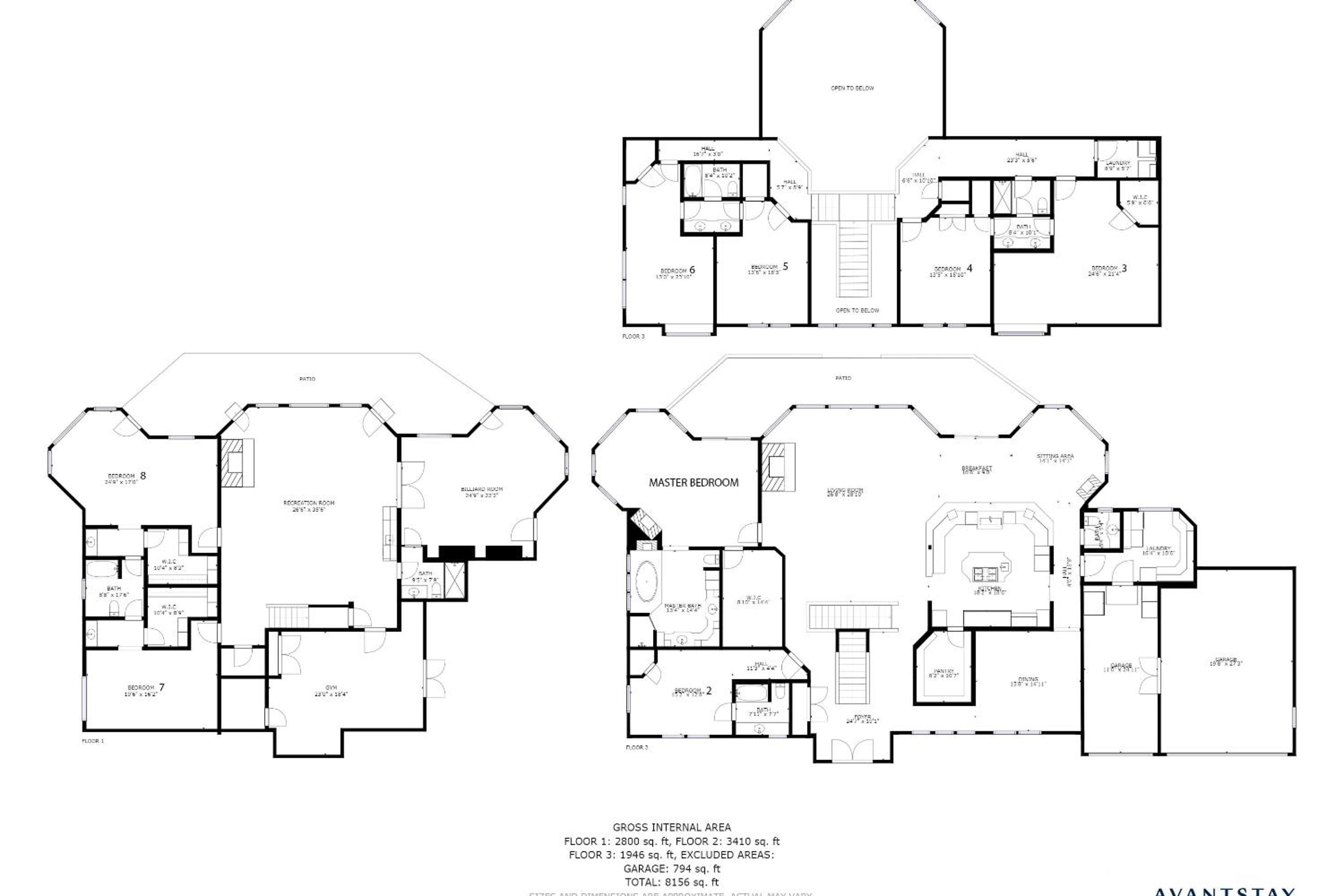 Cherry Ridge by AvantStay Incredible Mountain Mansion w Game Room Hot Tub Views