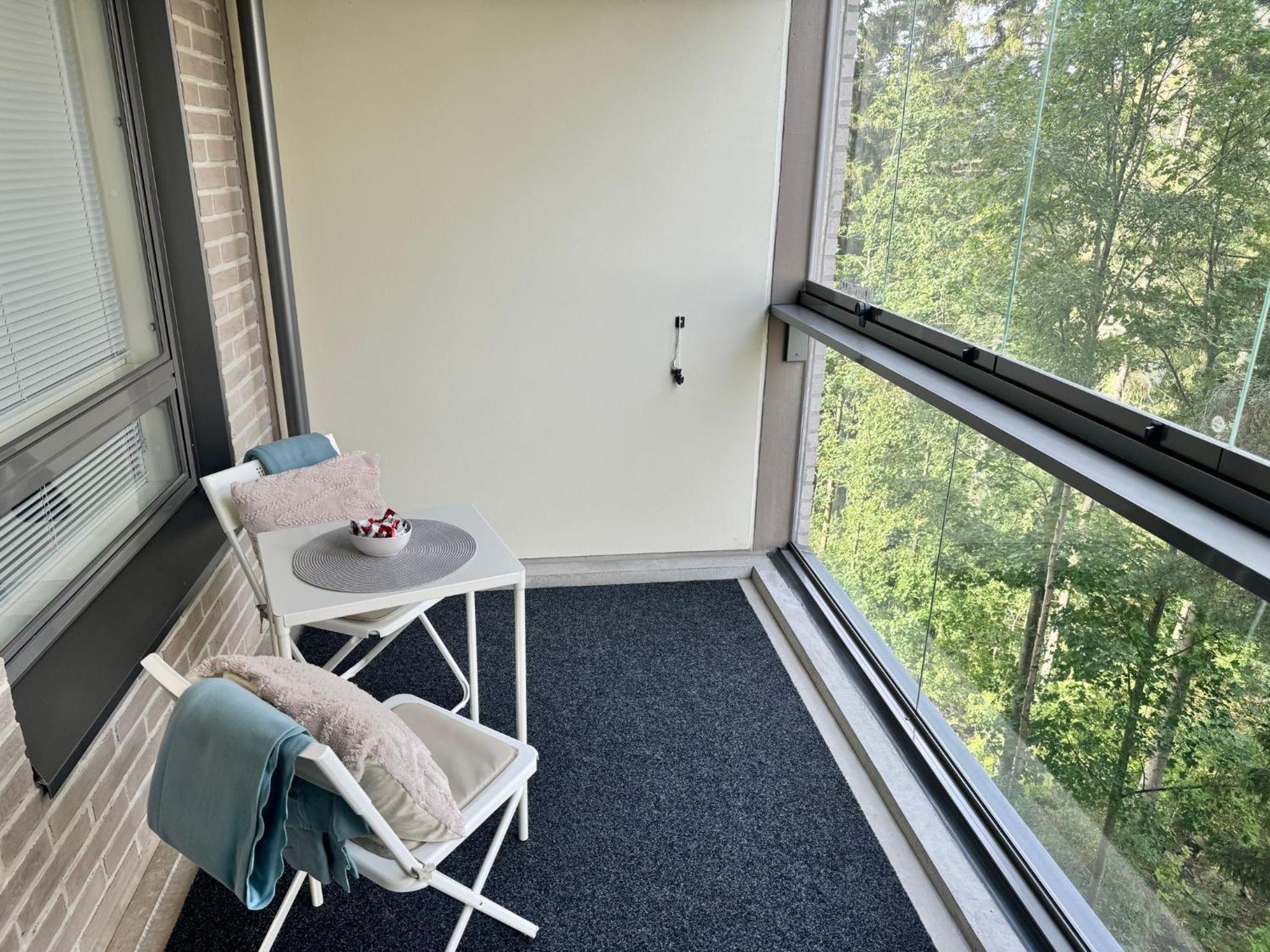 Cosy apartment near Sello with nice view from balcony