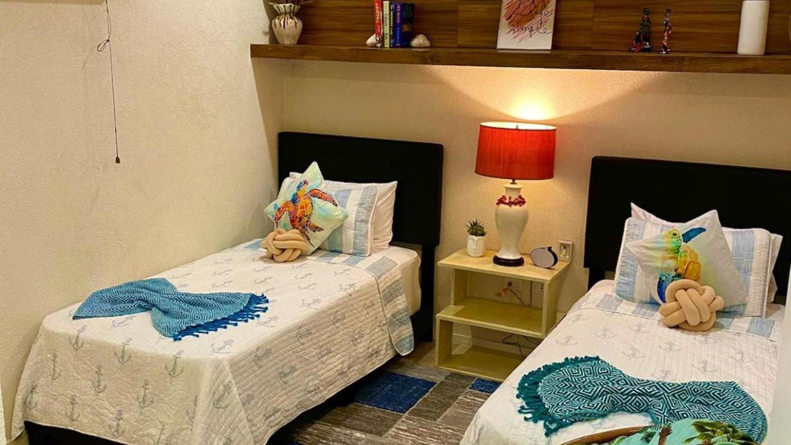 Have fun with the whole family at this stylish place with smart home features