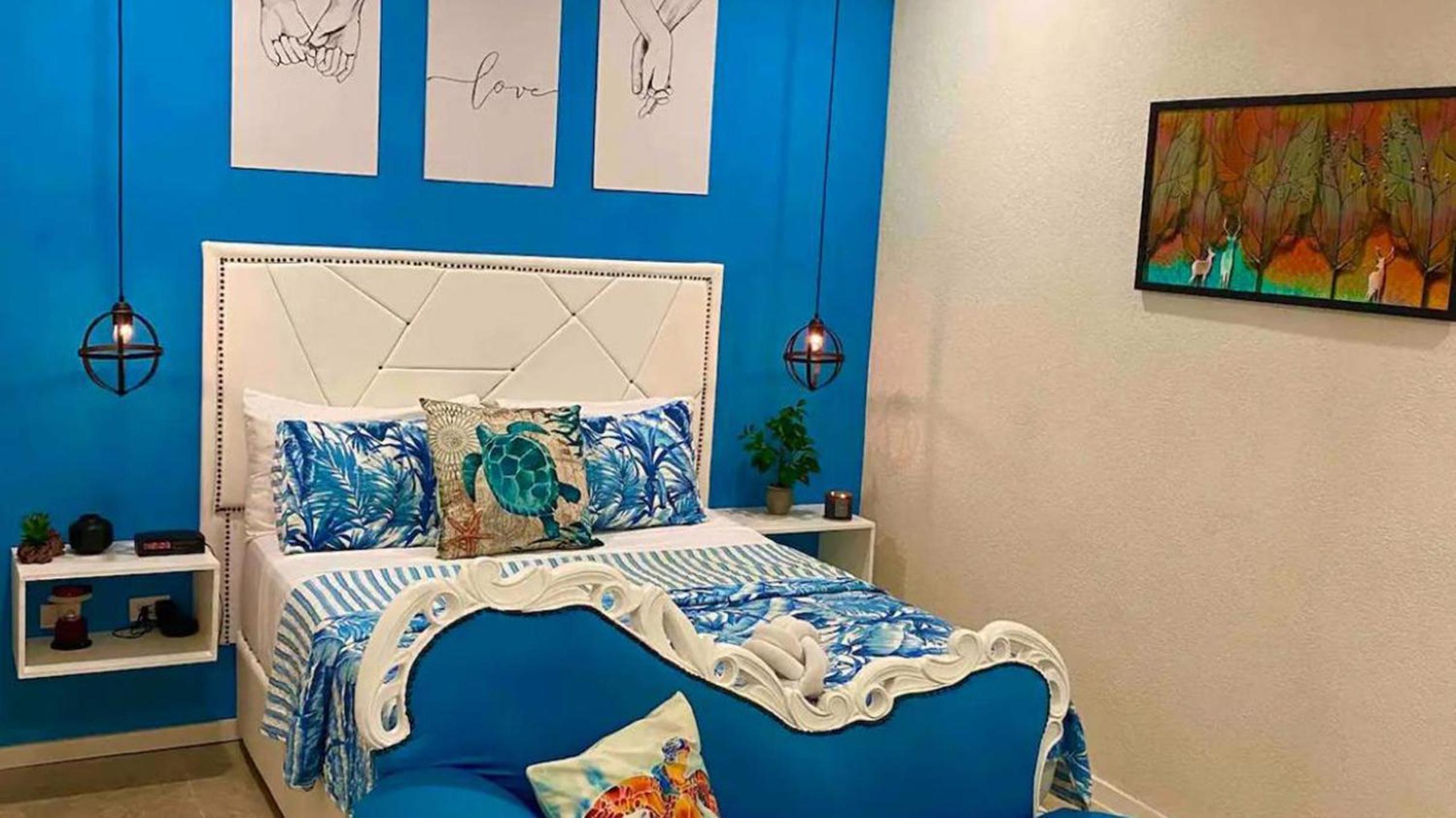 Have fun with the whole family at this stylish place with smart home features