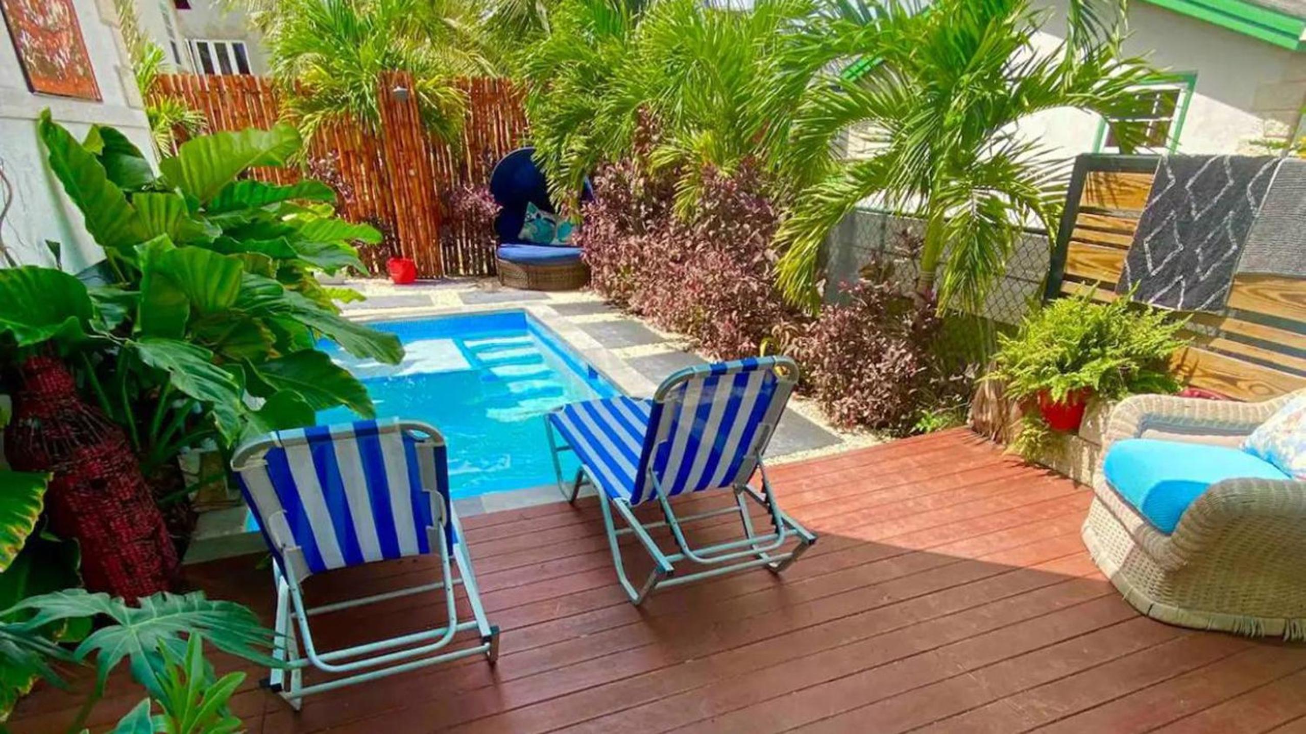 Have fun with the whole family at this stylish place with smart home features