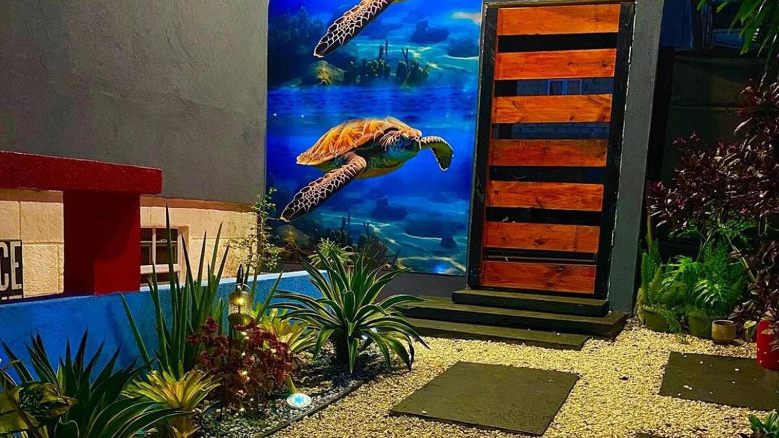 Have fun with the whole family at this stylish place with smart home features
