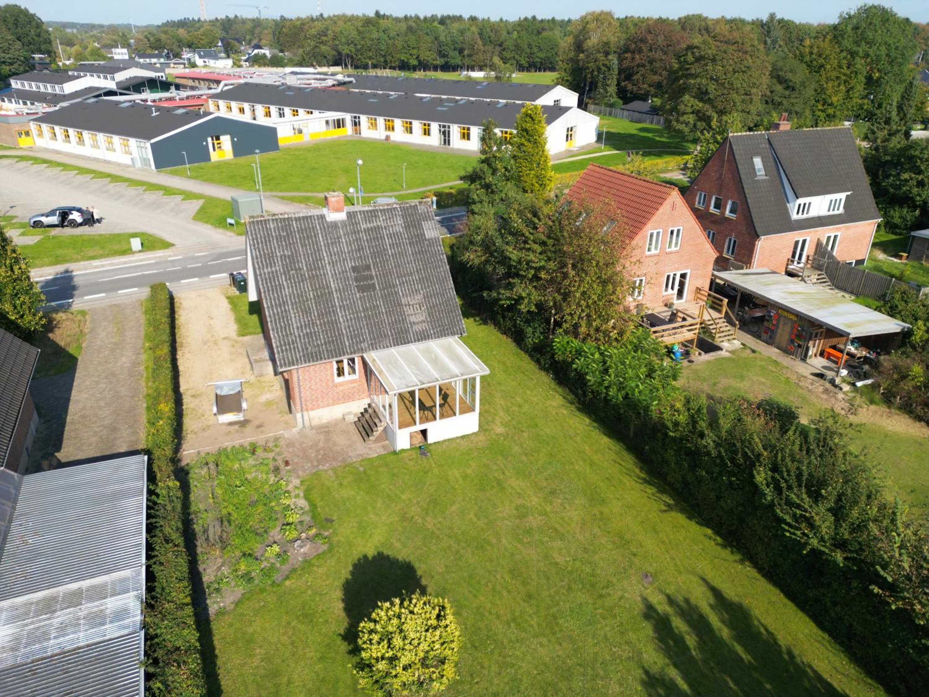Lejlighed med gårdhave