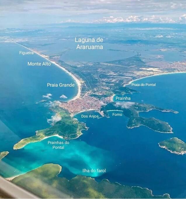 Casa ampla entre Praia e Lagoa de Arraial do Cabo