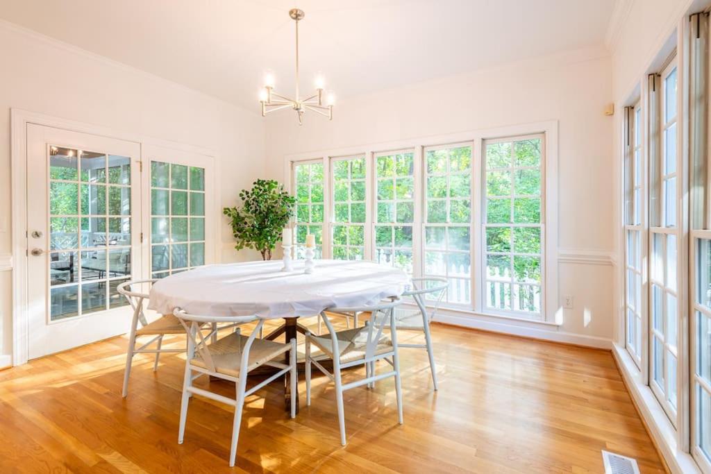 Durham Home with DUKE and UNC theme plus PICKLEBALL court view 2