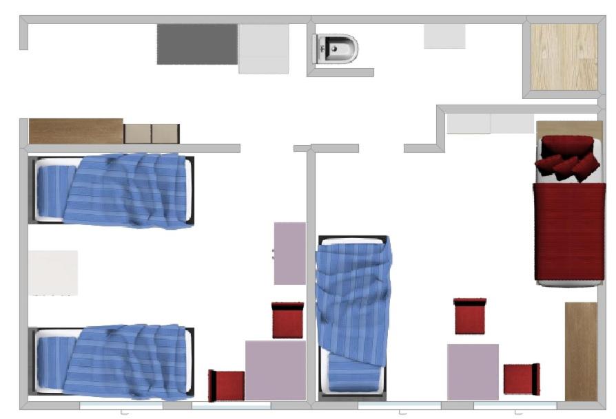 Familienappartement in Zentrum