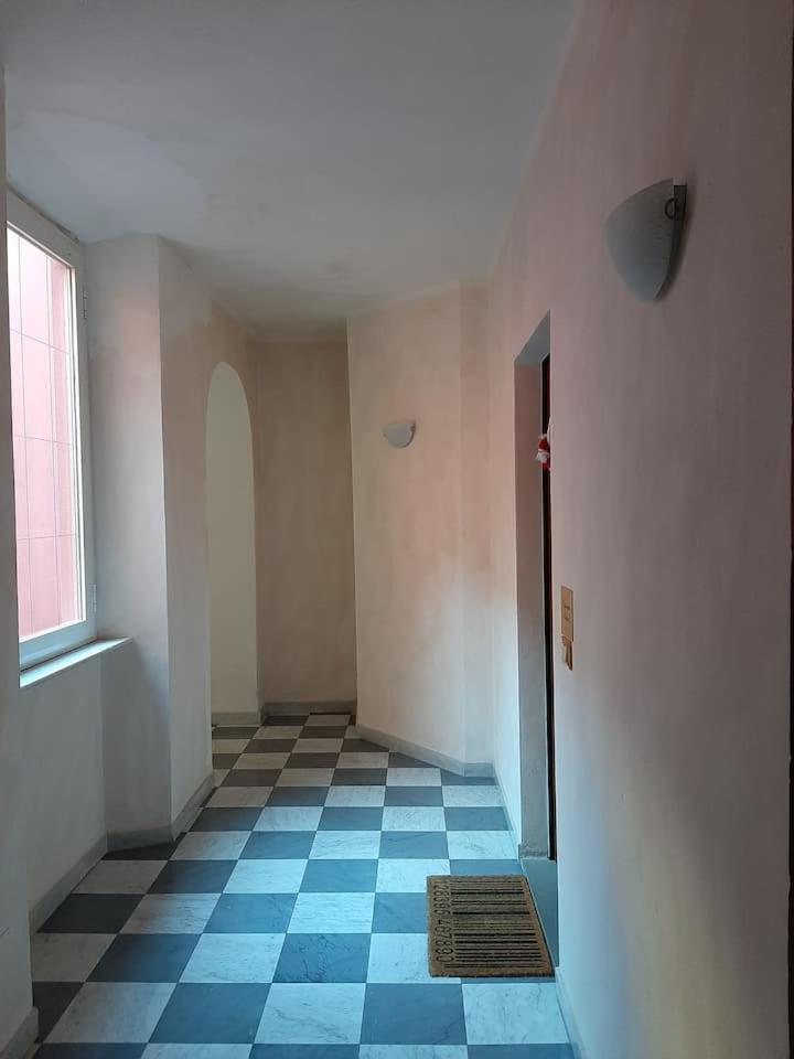 la casa verde nel centro storico