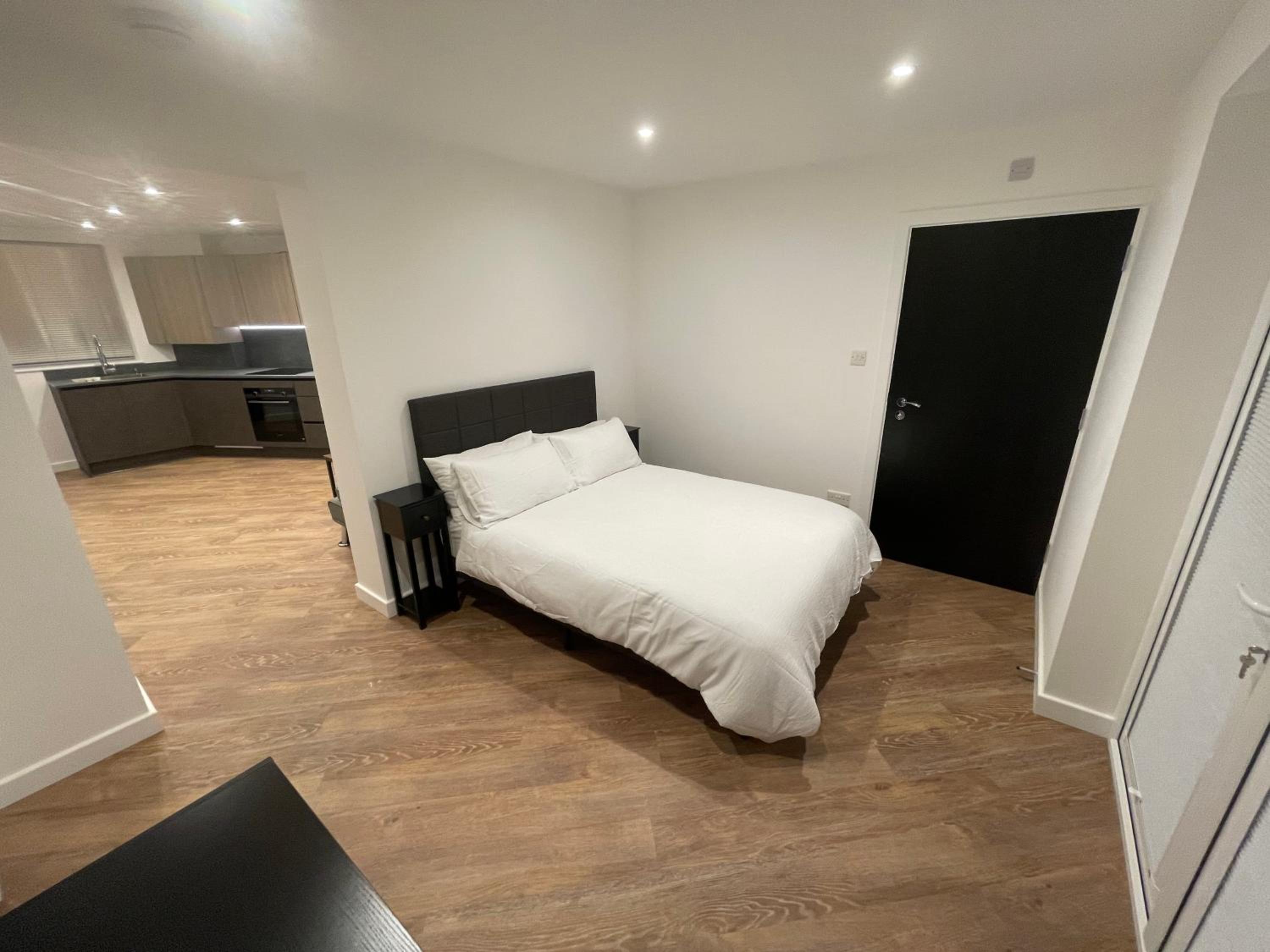 Ultra modern one bedroom apartment view 2