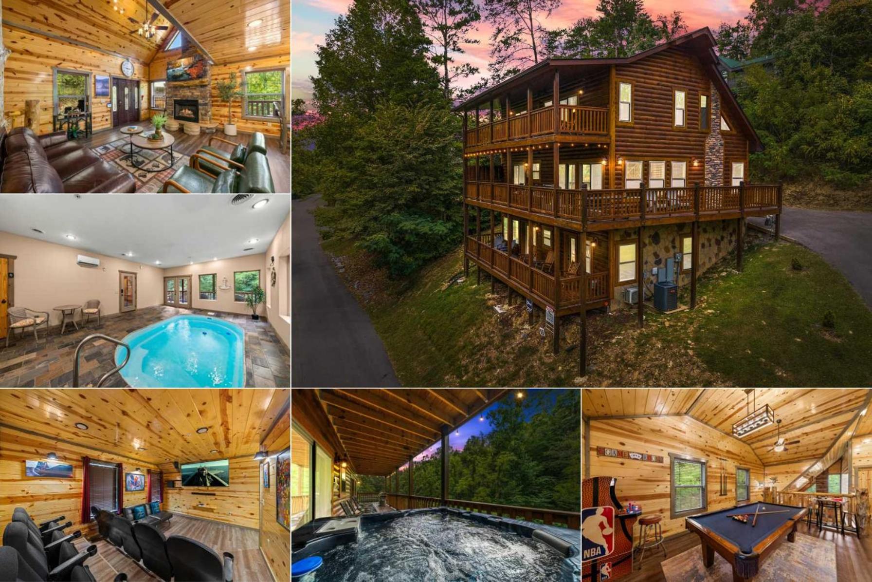 Indoor Pool, Ping pong, Karaoke, Theater, Hot tub view 5