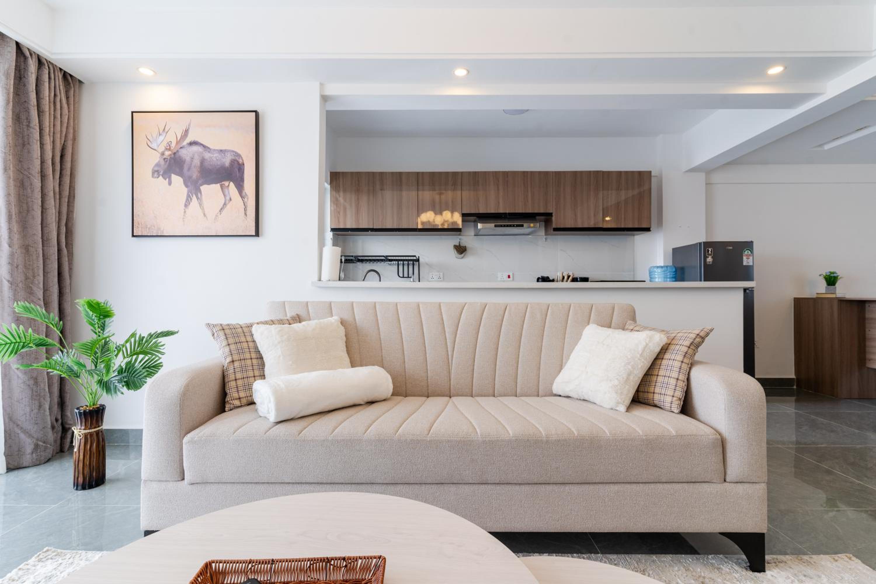Airy Apartment with Gym, Stunning View in Westlands
