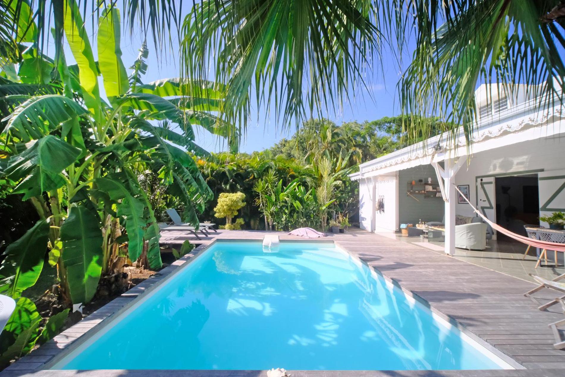 Villa créole pour 6 avec piscine view 3