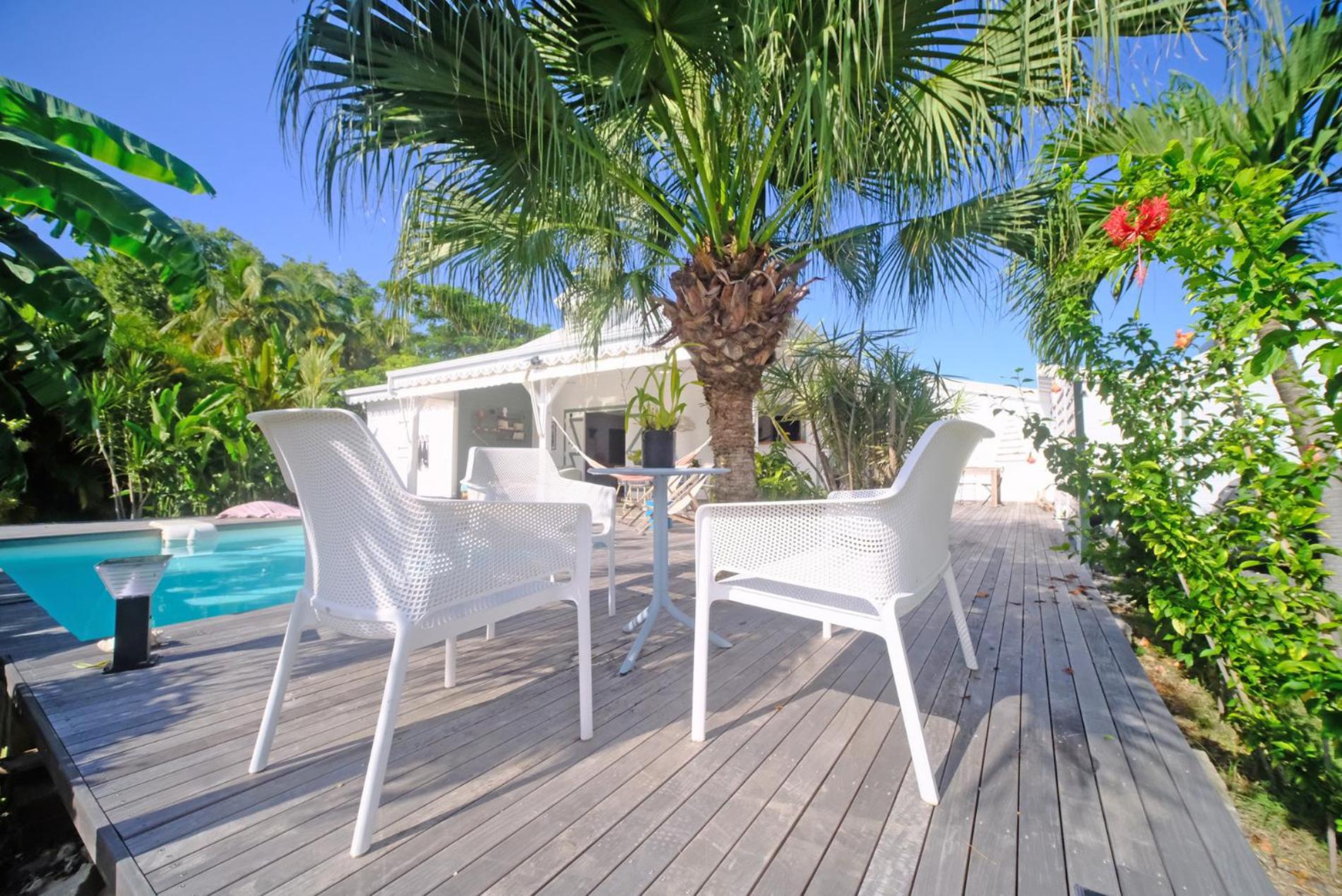 Villa créole pour 6 avec piscine view 4