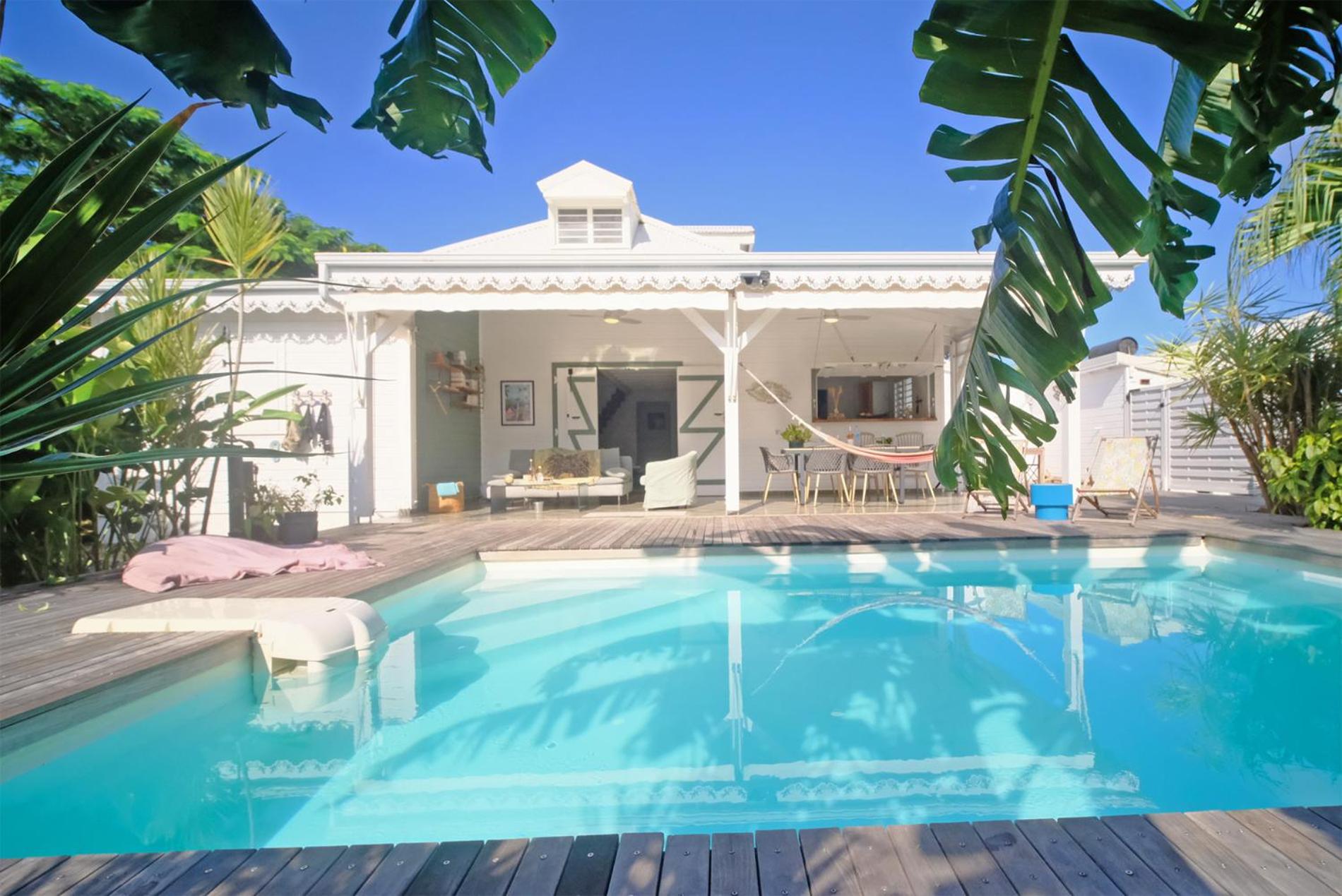 Villa créole pour 6 avec piscine view 2