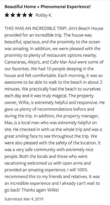 Jim's Beach House