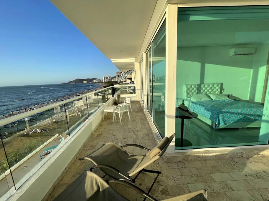 Hermoso apartamento frente al mar! Santa Marta