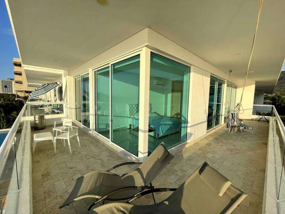 Hermoso apartamento frente al mar! Santa Marta