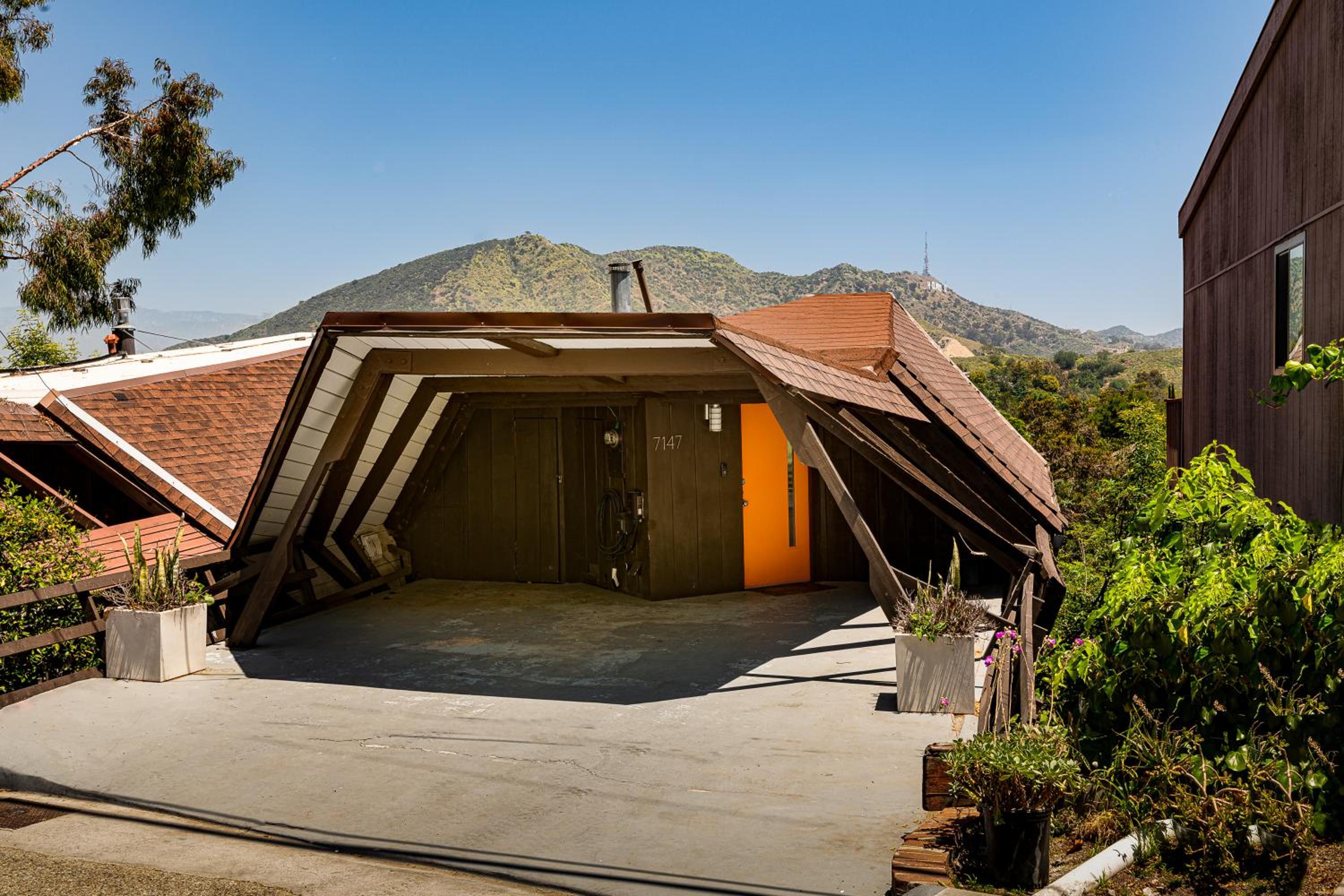 Architectural Marvel in Hollywood Hills with Views