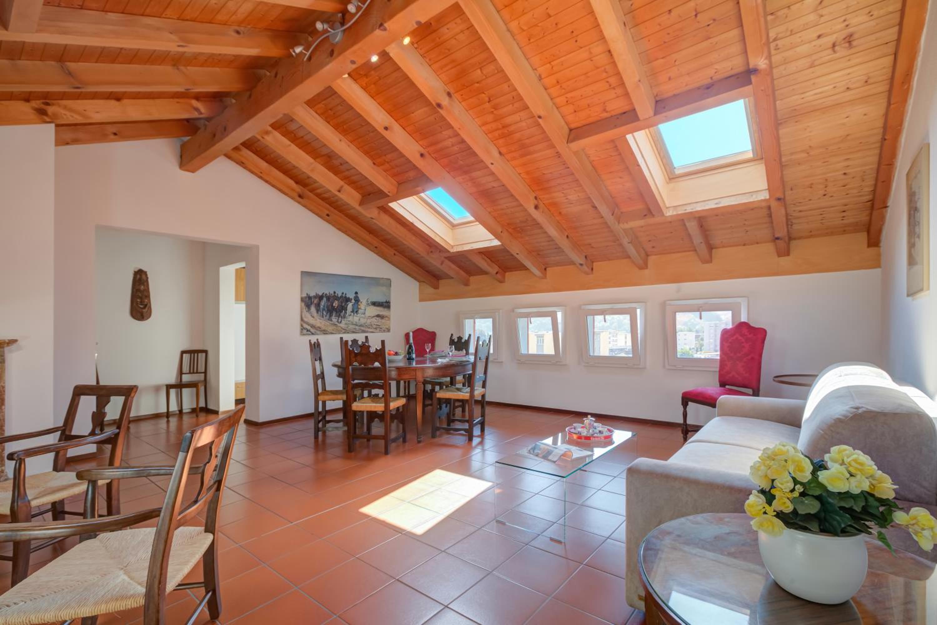 Attico a Caslano - Happy Rentals