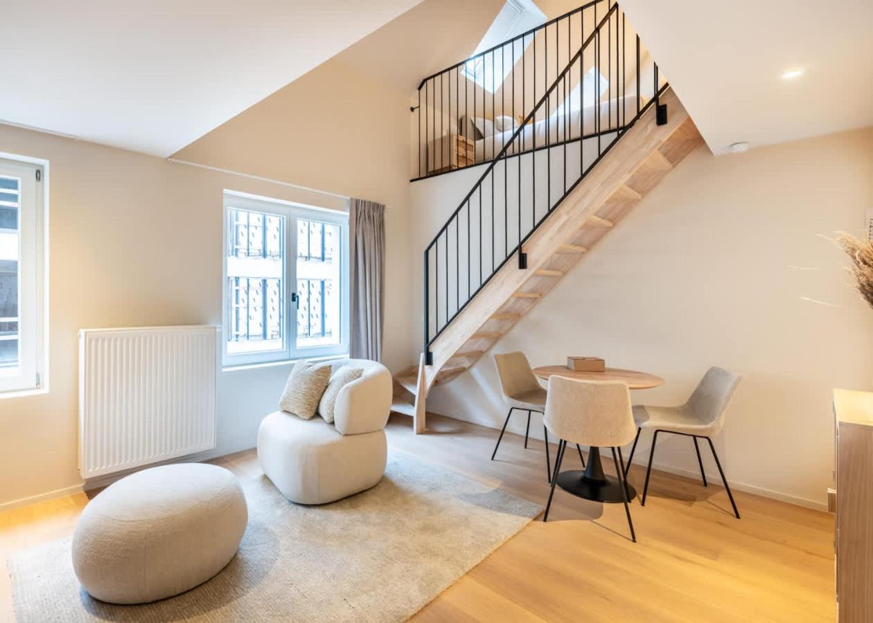 Chic Duplex Studio with High-Quality Finishes in Ghent Center