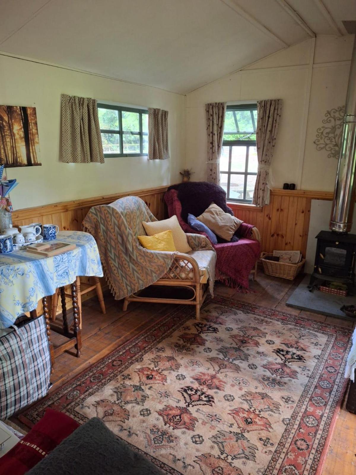 The Shack in the Woods- Off Grid view 4