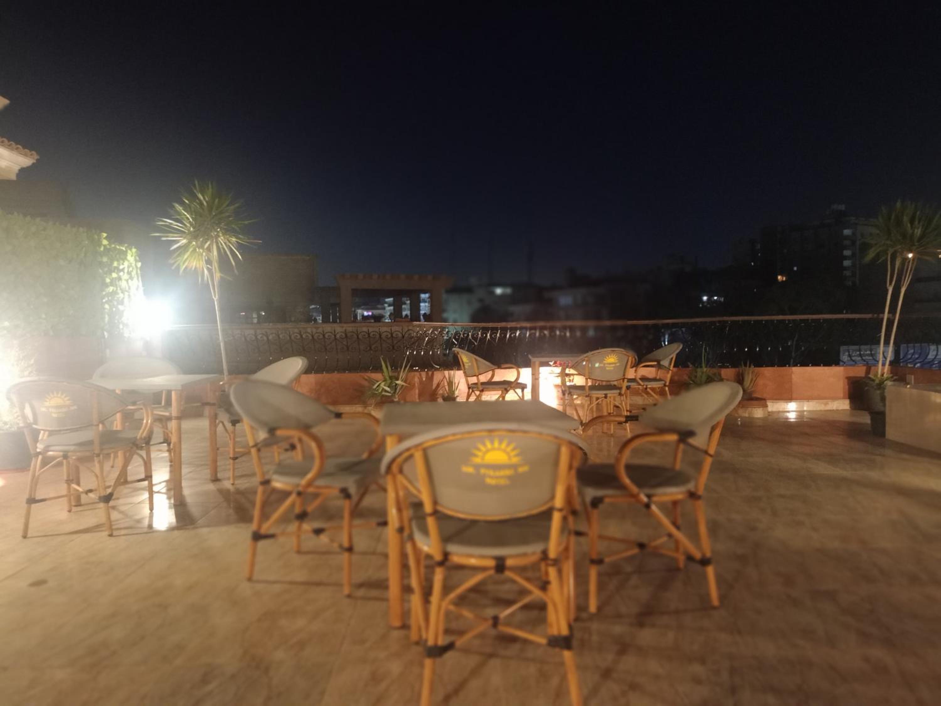 Sol Pyramids Rooftop View Giza