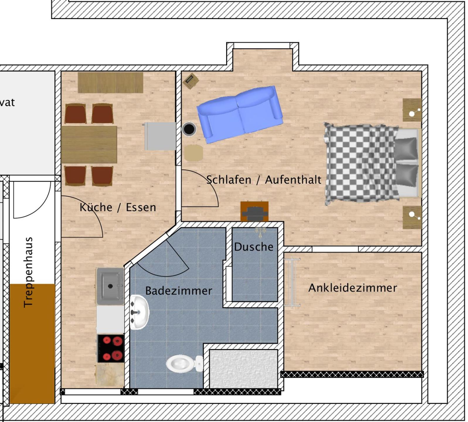 Ferienwohnung Deich und Meer
