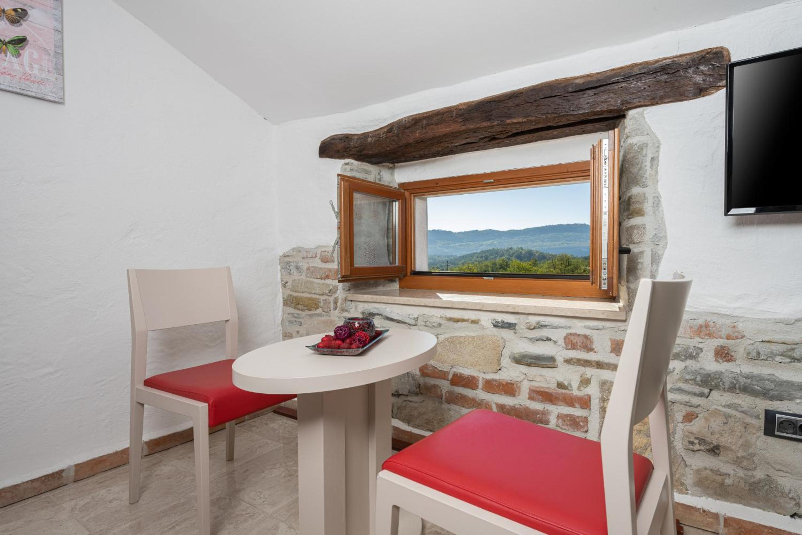 Villa Denis Village in Central Istria for 28 people pet friendly complex of 4 stone houses view 5