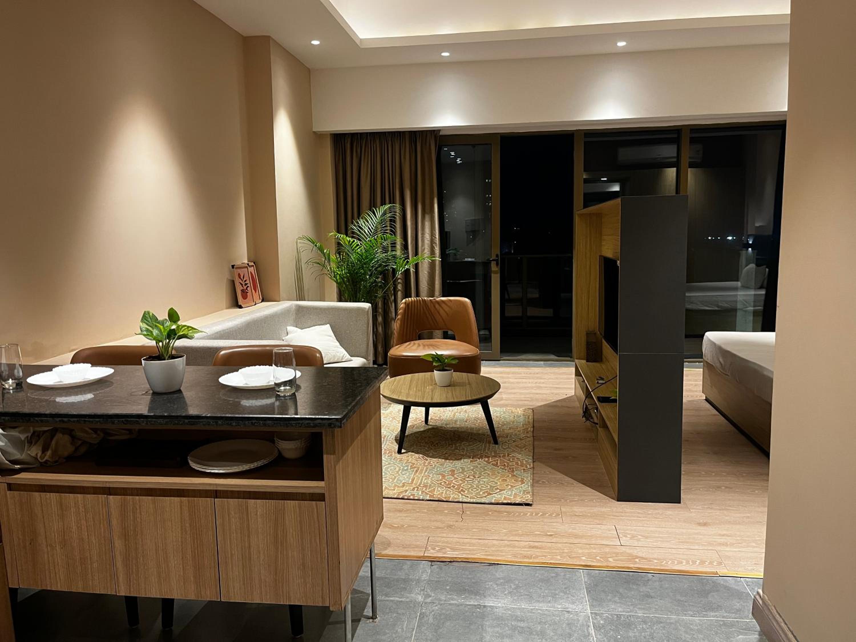 hotel room