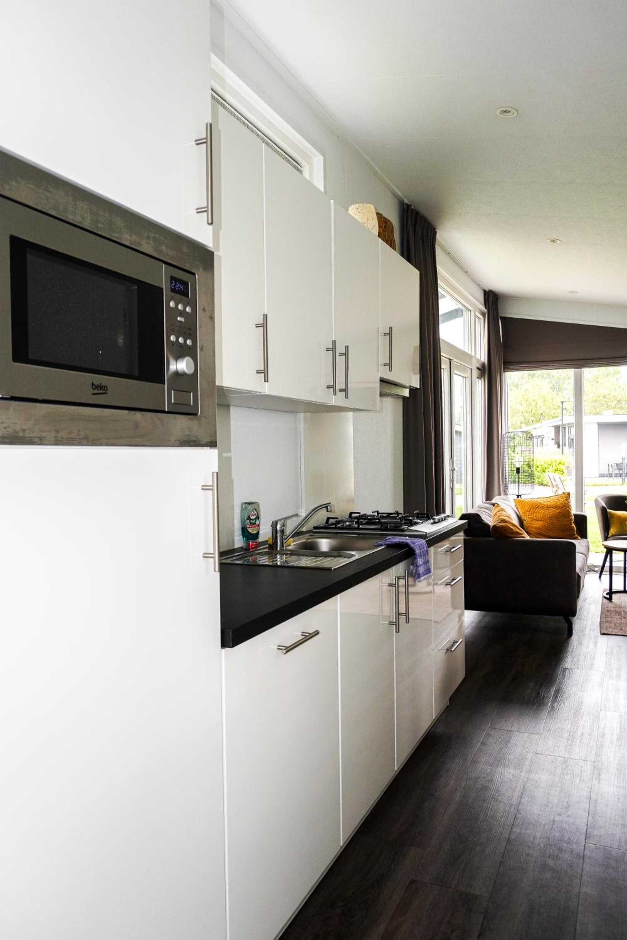 Vakantiehuis met vijverzicht