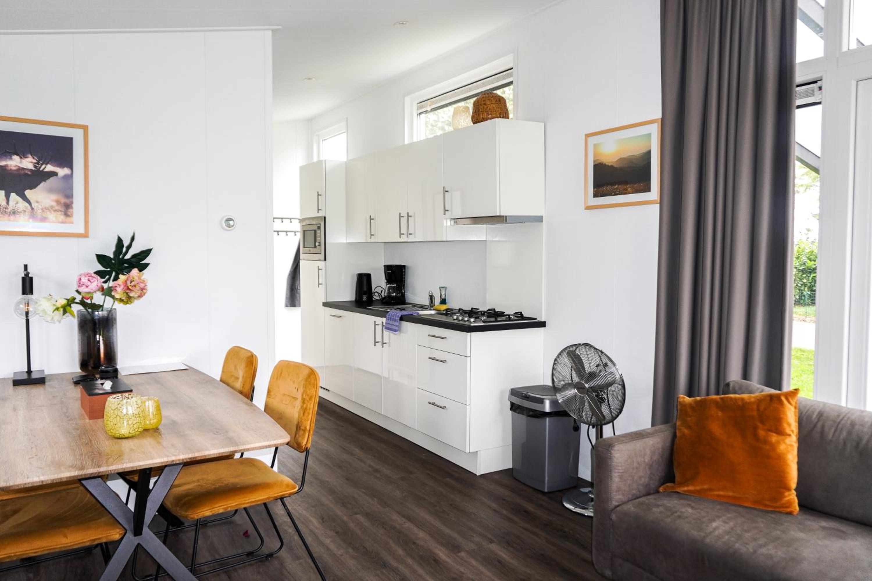 Vakantiehuis met vijverzicht