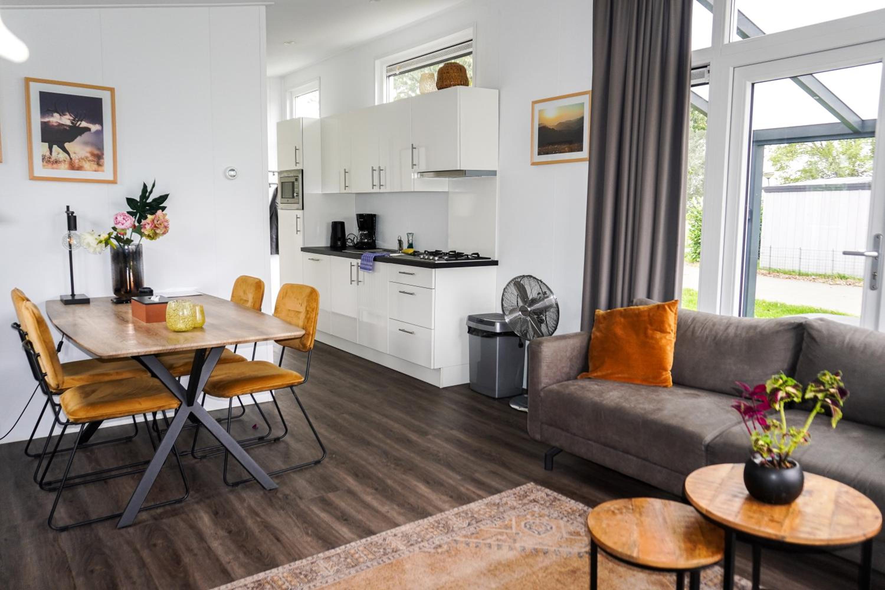Vakantiehuis met vijverzicht