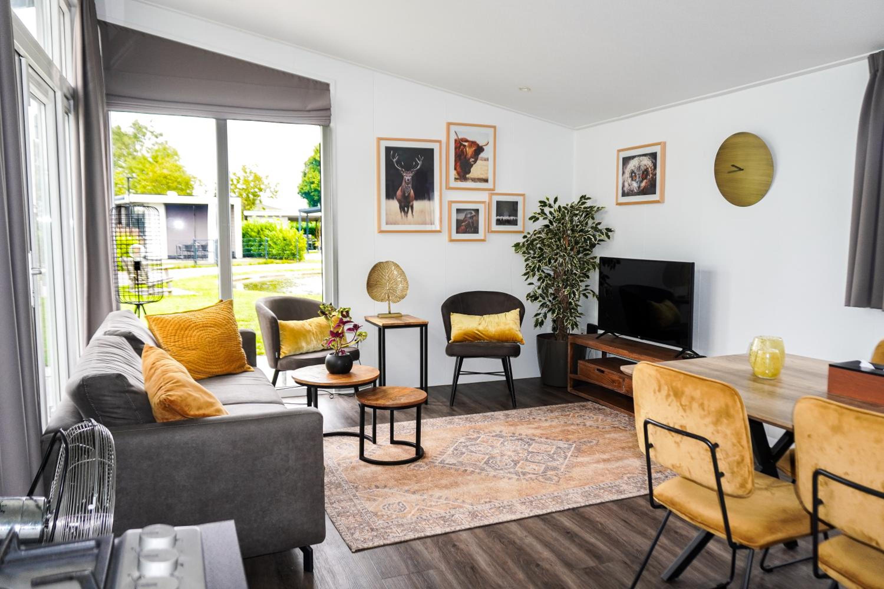 Vakantiehuis met vijverzicht