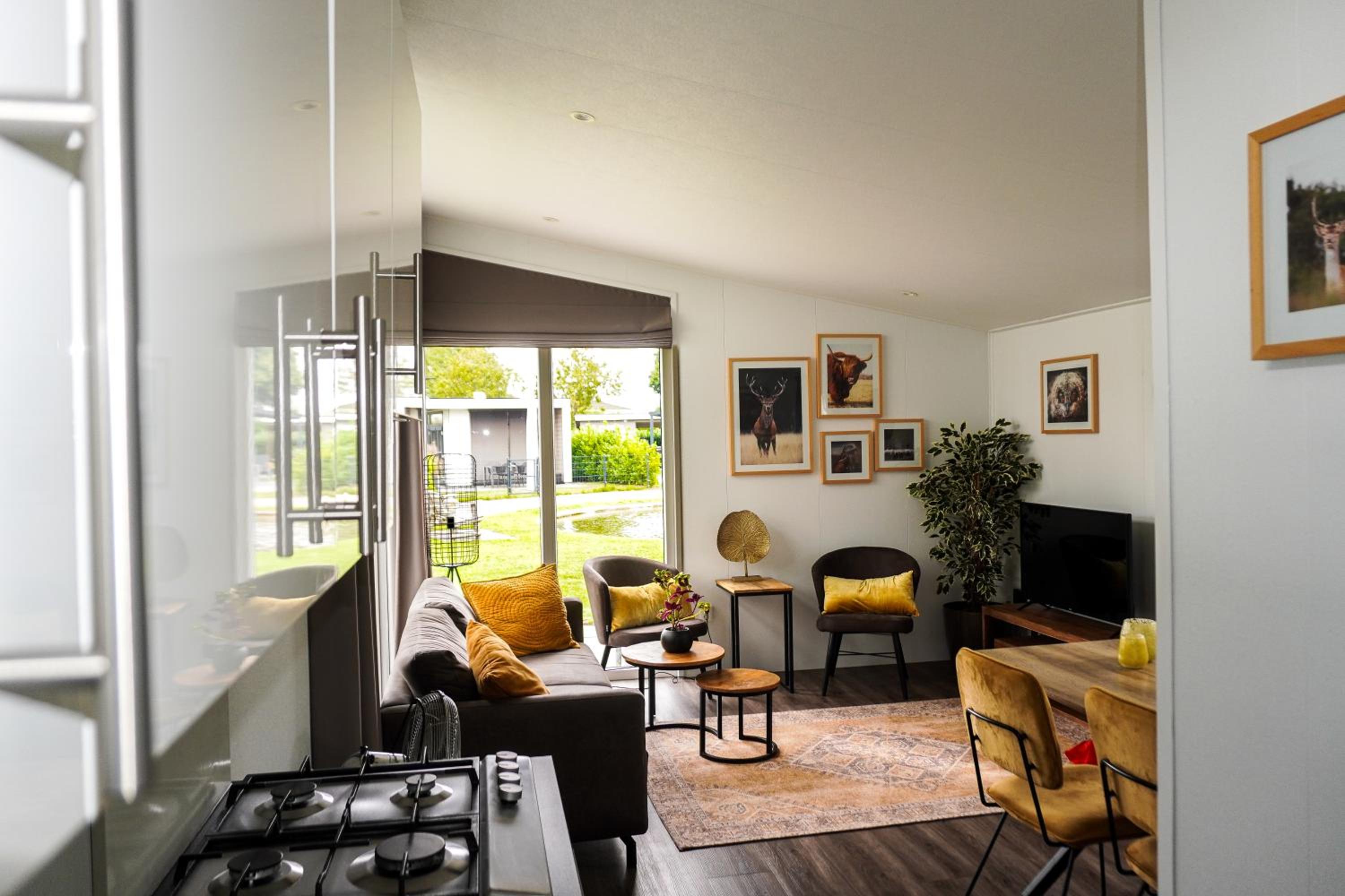 Vakantiehuis met vijverzicht