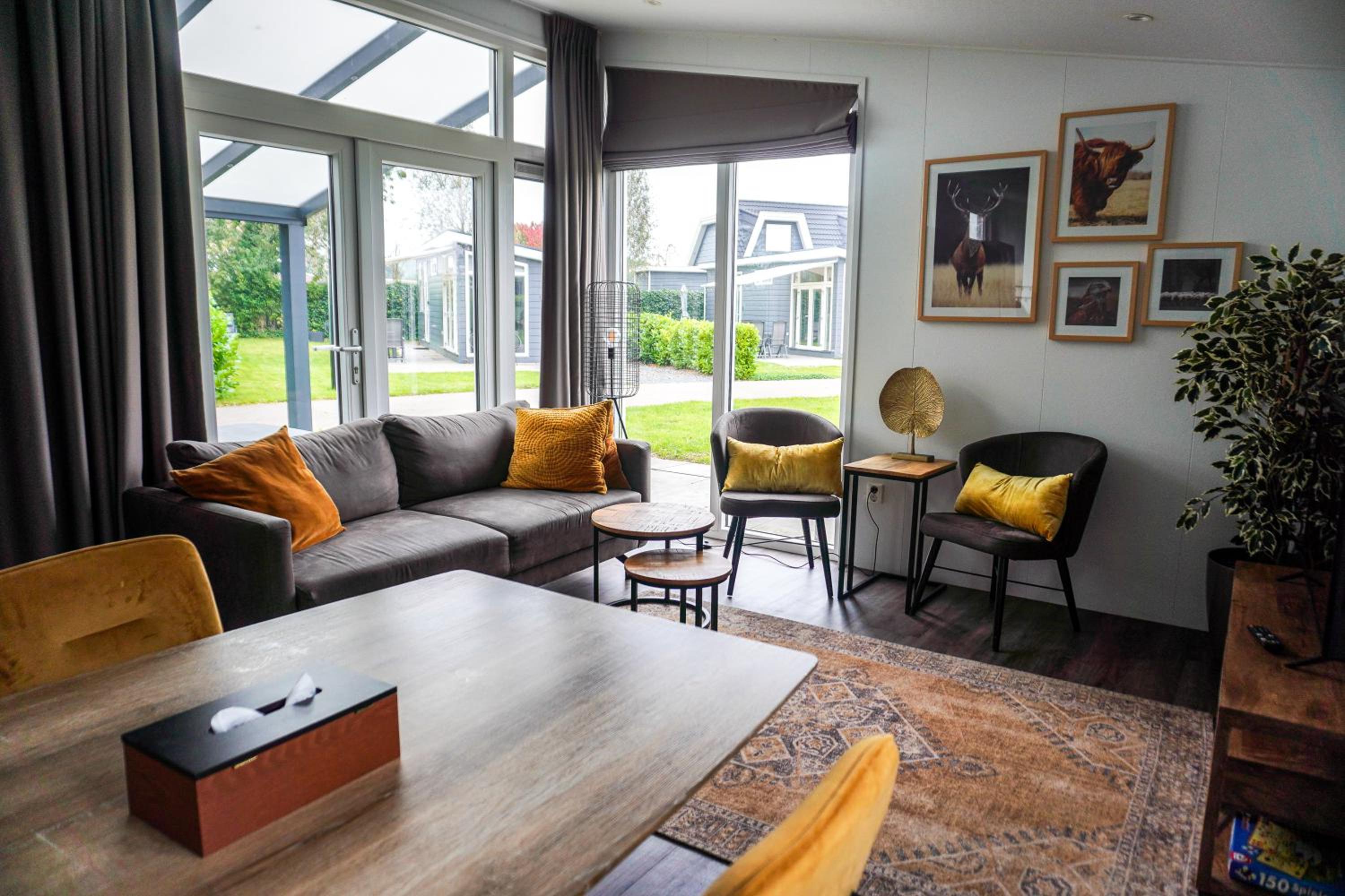 Vakantiehuis met vijverzicht