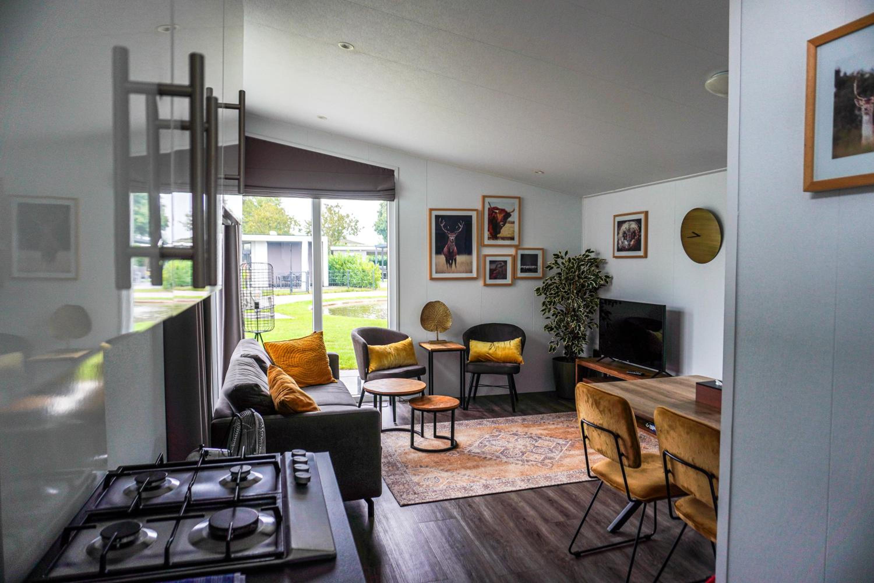 Vakantiehuis met vijverzicht