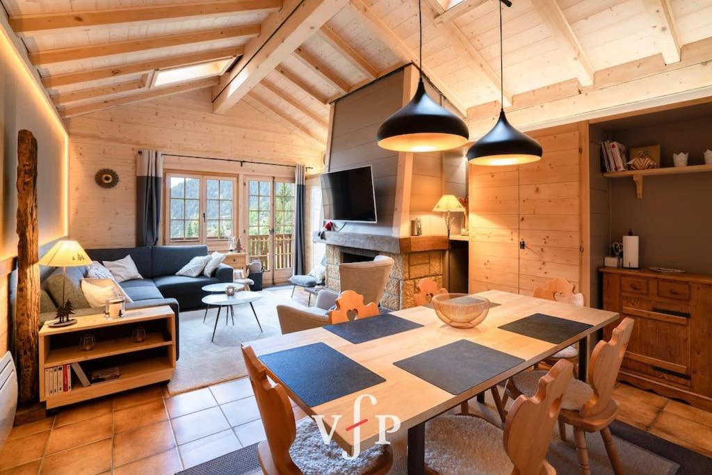 Appartement style chalet - vue sur les montagnes