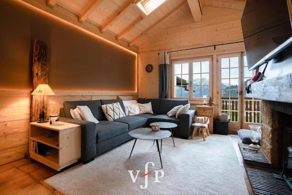 Appartement style chalet - vue sur les montagnes