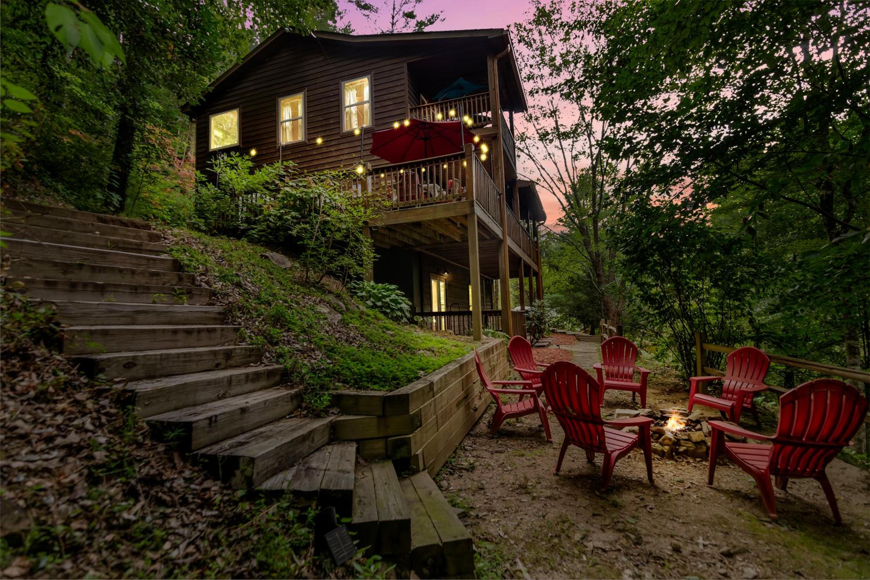 Hotel Amazing Creek View Cabin W/ Hot Tub, Firepit & Pool Table