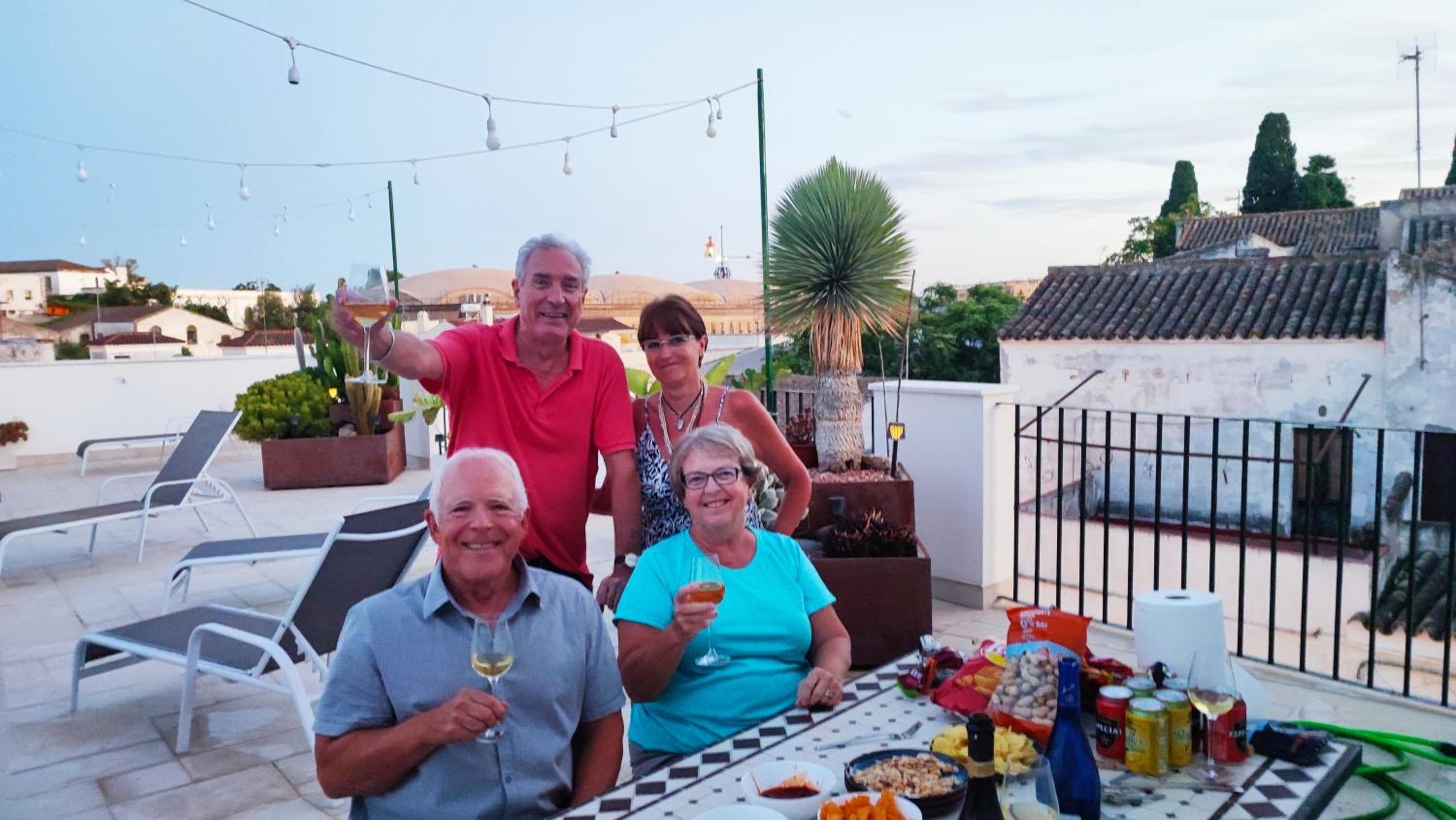 Palacio el Duende-Parking privado-terraza Vista Catedral old town