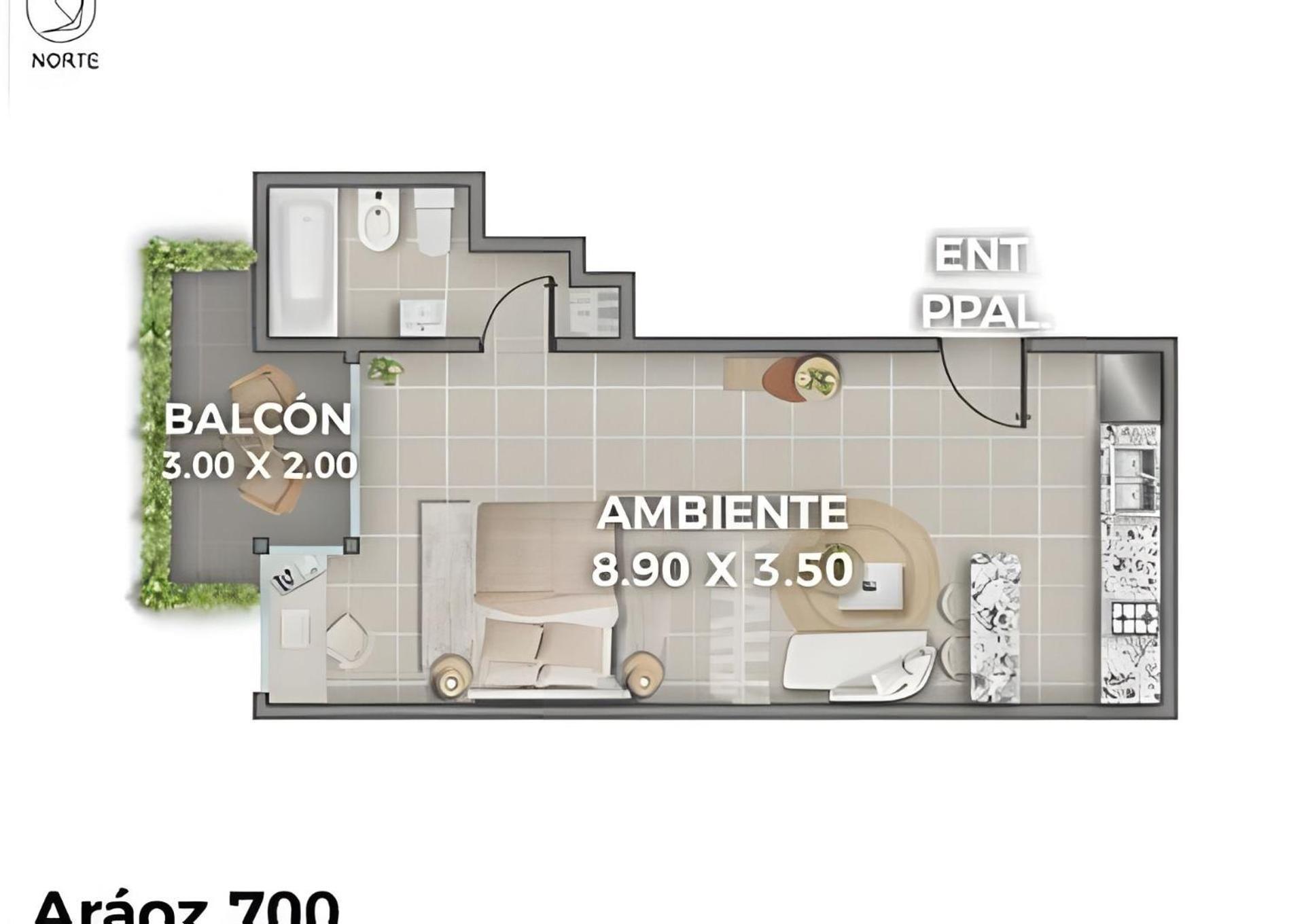 Araoz: New and Vibrant Palermo Building: Your New Home in the Heart of It All